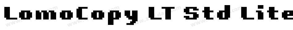 LomoCopy LT Std Lite字体转换